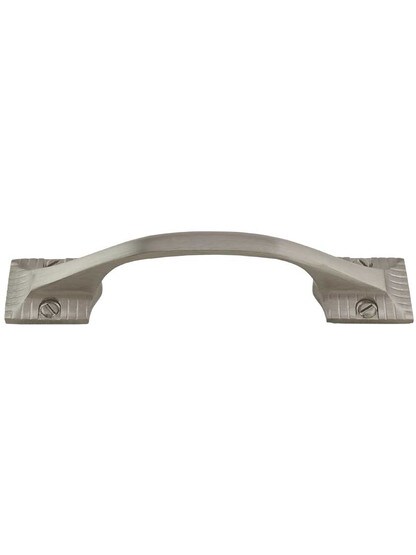 Vintage 1900 Cabinet Pull - 3 inch Center-to-Center in Satin Nickel.